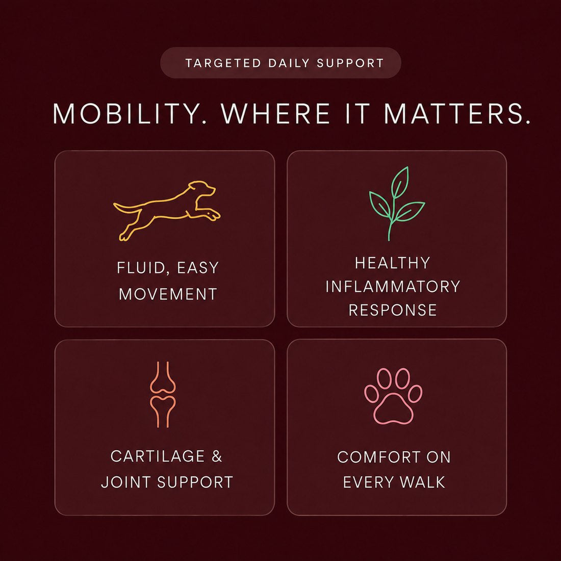 Mobility, where it matters