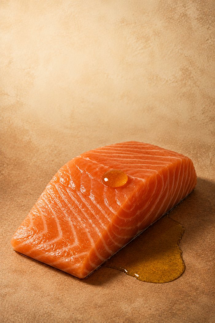 Fresh salmon — the source of omega-3